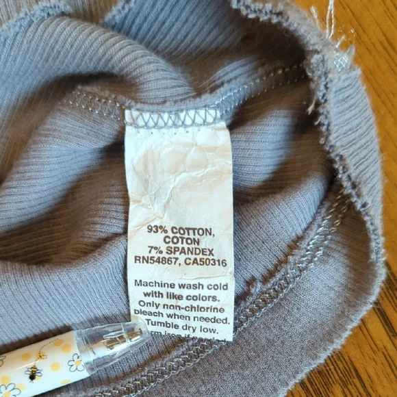 Y2K Hollister Women's Half Sleeve Gray Henley Tee Bella Swan - Picture 8 of 12